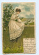 T9732/ Mailick Litho AK   Junge Frau  1903 - Mailick, Alfred