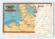 T5694/ Nordseebäder Übersichtskarte Litho Landkarten AK 1899 - Landkaarten