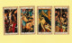 Burundi Lot 29 Timbres Tableaux, Peinture Le Christ - Jugement, Chemin De Croix, Crucifiction, Vierge Et L'enfant - Verzamelingen