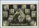 T2684/ Briefmarken-Sprache Foto AK Ca.1935  - Francobolli (rappresentazioni)