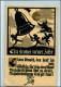 Y4348/ Neujahr  Engel Glocke Schattenbild AK 1936 - Nouvel An