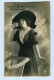 T1213/ Hutmode Frau Mit Hut Schöne Foto AK Geburtstag 1911 - Fashion