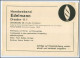 N9408/ Dresden Handweberei Edelmann Schloßstr. Reklame AK Ca.1935 - Dresden