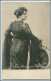 Y2994/ Schauspielerin Frau Strassmann-Witt  Theater Foto AK Ca.1900  - Künstler