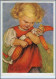 X1L57/ M. Spötl  AK Nr. 398 Mädchen Mit Puppe Ca.1935 - Mailick, Alfred