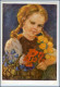 X1L49/ M. Spötl  AK Nr. 484 Mädchen Mit Blumen Ca.1935 - Mailick, Alfred