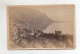 Y14988/ Kabinettfoto Montreux Et La Dent Du Midi  Fotograf Garcin Geneve Ca.1880 - Autres & Non Classés