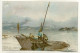 W5J71/ Mortefiskere Norwegen Künstler Litho Ak Ca.1900 Fischer - Norvegia