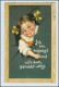 W5H46/ Schöne Kinder Litho AK 1908 Kl. Mädchen - Otros & Sin Clasificación