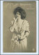 W5L24/ Geburtstag Junge Frau Mit Blumen 1914 - Compleanni