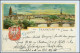 W4P23/ Frankfurt Am Main Grüße Aus Frankfurt 1897 Litho AK - Autres & Non Classés