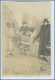 W1G27/ Kinder Eltern Mit Kind Im Kinderwagen 1925 Foto AK - Other & Unclassified