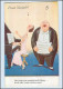 P3G50/ Neujahr Dicker Mann Und Frau Am Klavier Singen, Humor AK Ca.1935 - Humor