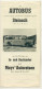 C509/ Im Autobus Von Steinach In Tirol Faltblatt Mayr`s Autoreisen Ca.1955 - Sonstige & Ohne Zuordnung