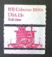 United States, Scott #1905a, Used(o), 1984 Coil, Transportation Series: Caboose Of 1890s, 11¢, Red - Used Stamps