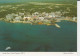 George Town  Grand Cayman B.W.I. Vue De Haut La Ville Le Port Et Petit Bateau Touristes City Small Tourist Boat. CM 2 Sc - Kaimaninseln