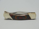 Delcampe - -ANCIEN COUTEAU PLIANT Lame STAINLESS STEEL MANCHE BOIS Coloré Collection   E - Autres & Non Classés