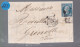 Un Timbre Napoléon III   N° 14  20 C Bleu   Sur Lettre  1858     Destination Grenoble - 1853-1860 Napoleone III