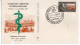 1955 - FDC " GIORNATE MEDICHE INTERNAZIONALI " ALA VEDI++++ - FDC