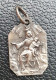 Pendentif Médaille Religieuse Années 30 "Sacré-Coeur De Jésus / Notre-Dame Du Scapulaire" Religious Medal - Religione & Esoterismo