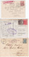 Delcampe - AUSTRIA CROATIA MONTENEGRO JUGOSLAVIA COLLECTION PAQUEBOT MARITIME MAIL 17 Covers/cards. - Briefe U. Dokumente