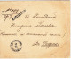 1890 BULGARIA INLAND REGISTERED LETTER 30 ST. LARGE LION STAMP - SINGLE FRANKING RR. - Cartas & Documentos