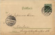 Gruss Aus Montjoie - Litho 1896 - Monschau
