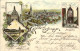 Gruss Aus Esslingen - Litho - Esslingen