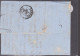 2 Timbres  Napoléon III   N° 14  20 C Bleu   Sur Lettre   1859   Destination Cognac - 1853-1860 Napoleon III