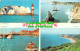 R521359 West Wight. Yarmouth. The Needles. G. Dean. Multi View - Welt