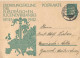 Germany Scott 6pf Cachet Postal Card With Marienburg Oct 14 1942 CDS See Desc ............Box 10 - Cartas & Documentos