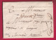 MARQUE FRANCHE DE CLERMONT FERRAND PUY DE DOME POUR CLERMONT RARE PORT LOCAL DE 1787 TAXE 1/2 AU DOS LETTRE - 1701-1800: Voorlopers XVIII