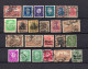 Perfins Allemagne Perforés 45 Timbres Firmenlochung - Collections