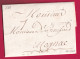 MARQUE CHARENTE 1788 LN°3 POUR COGNAC INDICE 11 CHARENTE INFERIEURE LETTRE - 1701-1800: Precursori XVIII