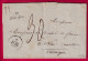 CURSIVE 72 ATHIS MONS 1847 POUR NICE ETATS SARDE INDICE 14 LETTRE - 1801-1848: Precursors XIX