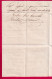 CAD TYPE 13 CHATEAUNEUF SUR SARTHE BOITE RURALE E JUVARDEIL MAINE ET LOIRE DECIME RURAL POUR ANGERS LETTRE - 1801-1848: Precursors XIX