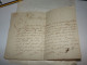 3 SCRITTI SCRITTO LETTERE 1823 1808 1839 RICEVUTE PAGAMENTI PREFILATELIA - Historical Documents