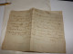 Delcampe - 3 SCRITTI SCRITTO LETTERE 1823 1808 1839 RICEVUTE PAGAMENTI PREFILATELIA - Historical Documents