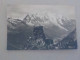 CPSM -  AU PLUS RAPIDE - CHAMONIX - SIGNAL DES POSETTES -   VOYAGEE TIMBREE 1950  - FORMAT CPA - Chamonix-Mont-Blanc