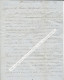 1847  LETTRE Vve Ravaille  Dupré St Martin De Rhé  Ré Charente Pour Bordeaux Navire « La Caraquena » Navigation Naufrage - 1800 – 1899