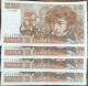 Suite De 4 Billets 10 Francs BERLIOZ 1 - 7 - 1976 A.291 Numéros Consécutifs - 10 F 1972-1978 ''Berlioz''