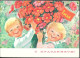 Russia 3K Picture Postal Stationery Card 1970 Mailed. 1st May Communist Propaganda Children Flowers - 1970-79