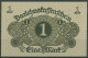 Dt. Reich 1 Mark 1920, DEU-189 Kassenfrisch (K1084) - Reichsschuldenverwaltung