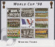 GRENADA 1998 FOOTBALL WORLD CUP 2 S/SHEETS 2 SHEETLETS AND 6 STAMPS - 1998 – Frankrijk