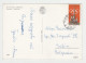 ITALY 1960s Pc W/Mi#1039 (15L) Olympic Stamp Sent SIRMIONE To Bulgaria, Postcard Lac De Garda SIRMIONE (1997) - 1961-70: Marcophilia