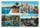 ITALY 1960s Pc W/Mi#1039 (15L) Olympic Stamp Sent SIRMIONE To Bulgaria, Postcard Lac De Garda SIRMIONE (1997) - 1961-70: Marcophilie