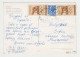 ITALY 1960s Pc W/Mi#1064 (2x5L) Olympic Stamps Sent SORENTO To Bulgaria, Postcard SORENTO Montechiaro (1993) - 1961-70: Marcophilie