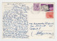 ITALY 1960s Pc With Topic Stamps Sent MILANO To Bulgaria, View Postcard MILANO Abbazia Di Chiaravalle (1982) - 1961-70: Marcophilie