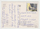 ITALY 1980s Pc W/Mi#2093 (500L) Stamp Castele Sent CAMPOBASSO To Bulgaria, General View Postcard CAMPOBASSO (4068) - 1981-90: Poststempel