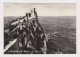 SAN MARINO 1950s Pc W/Mi#532 (15L) Stamp Sent To LUCCA, View Photo Postcard Castle - La Rocca (40208) - Brieven En Documenten